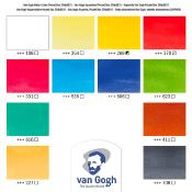 Van Gogh - Aquarelle pocket box 12 couleurs