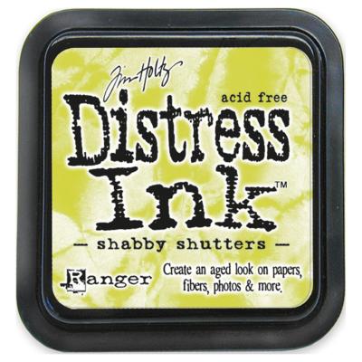 Distress Ink Shabby Shutters