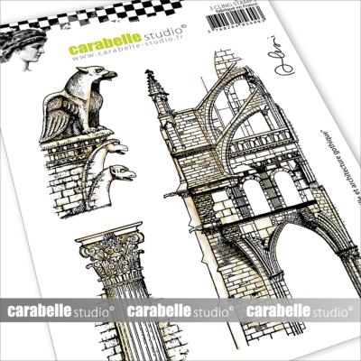 Tampon A6 : Gargouille et architecture gothique by Alexi