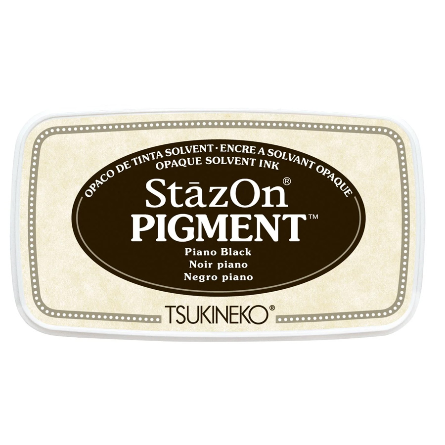 Stazon Pigment Ink Pad Piano Black