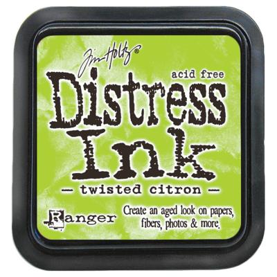 Distress Ink Twisted Citron