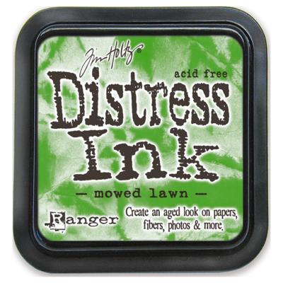 Distress Ink Mowed Lawn