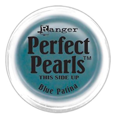 Perfect pearls pigment powder - Blue patina