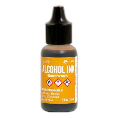 Alcohol Ink Butterscotch