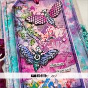 Tampon A6 : Butterfly : Illuminate the world by Soraya Hamming