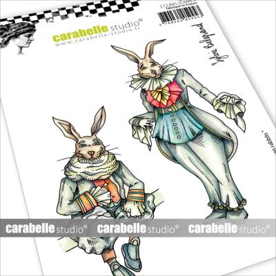 Tampon A6 : Gentlemen rabbits by Sylvie Belgrand